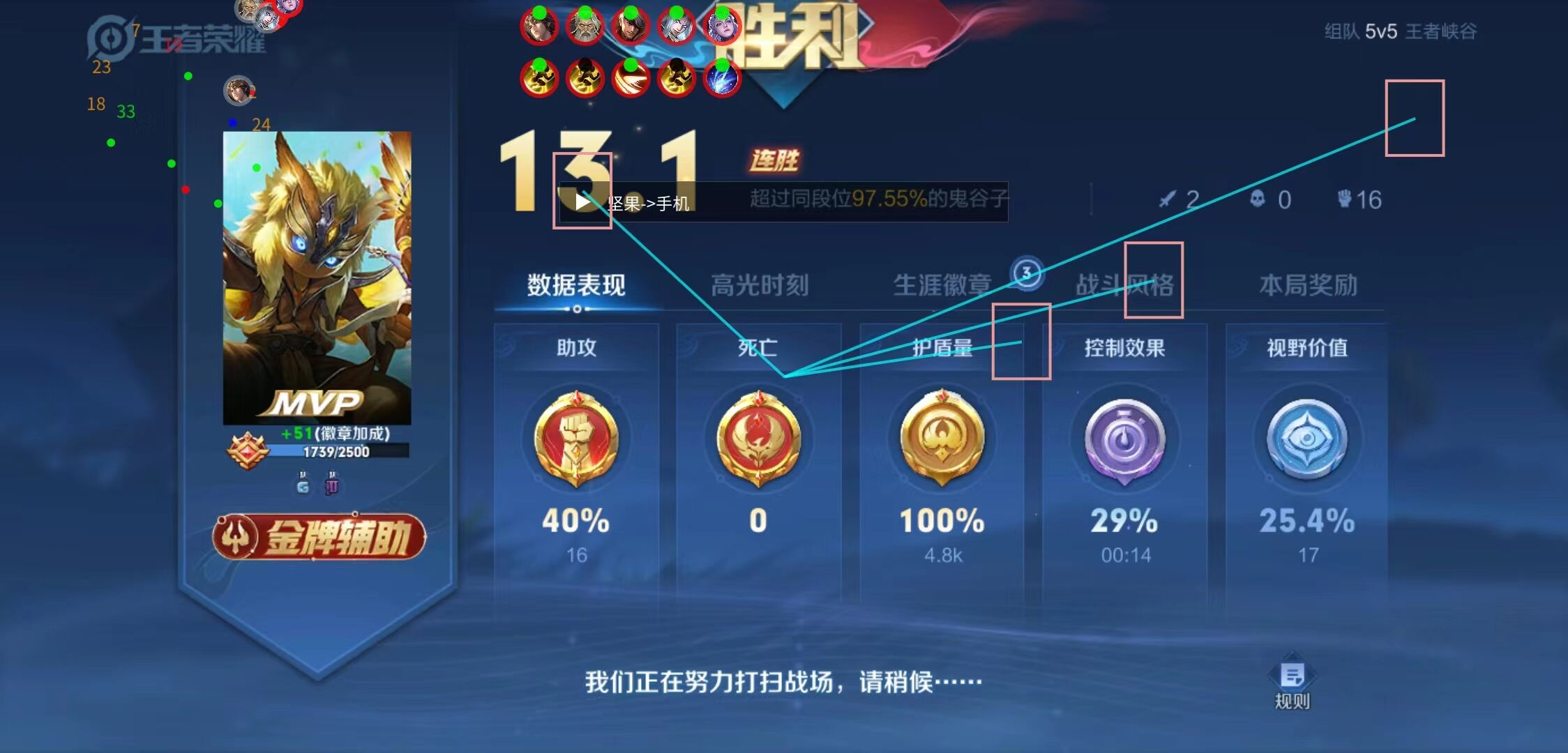 王者荣耀辅助《坚果》内部